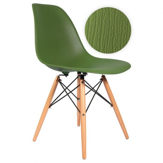 Eames Wooden Grain DSW Chair