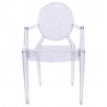 Chaise Ghost Accoudoirs
