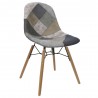 Scandinavian Patchwork Chair