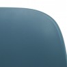 Chaise scandinave bleu