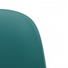 Chaise scandinave bleu tendance
