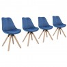 Lips SPWS Upholstered Chair Pack of 4