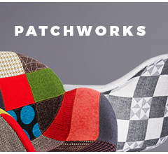 Patchwork dining chairs